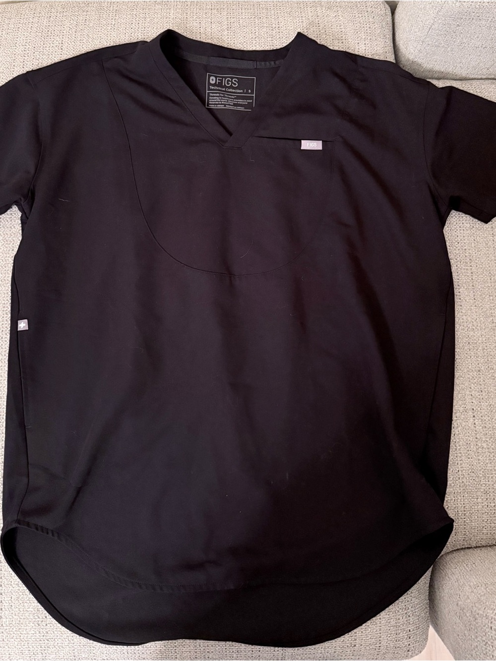 FIGS Addison oversized scrub top